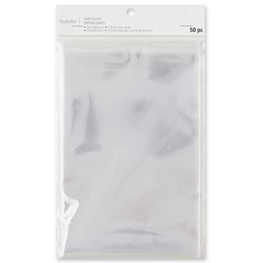 Clear Card Sleeves by Recollections™, 5" x 7"